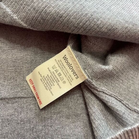 Woolovers Lot Of 2 Organic Cotton Silk Cardigan Sweaters Size Small - Picture 12 of 16